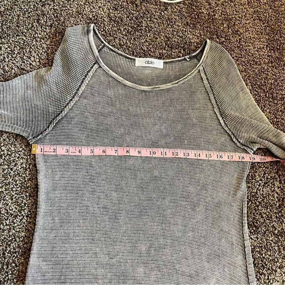 able thermal knit long sleeve dress - Picture 11 of 11